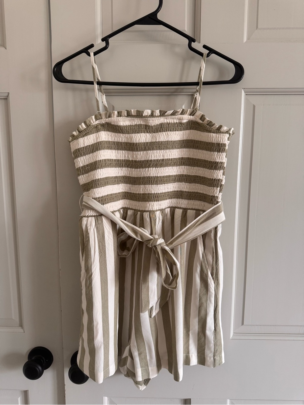 American Eagle Stripe Romper M